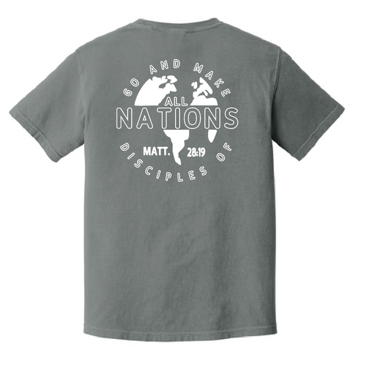 Calvary Baptist Church Comfort Colors S/S T-shirt (grey)