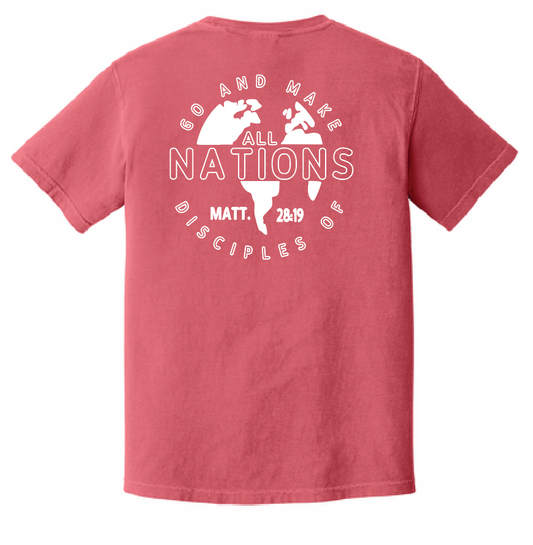 Calvary Baptist Church Comfort Colors S/S T-shirt (watermelon)