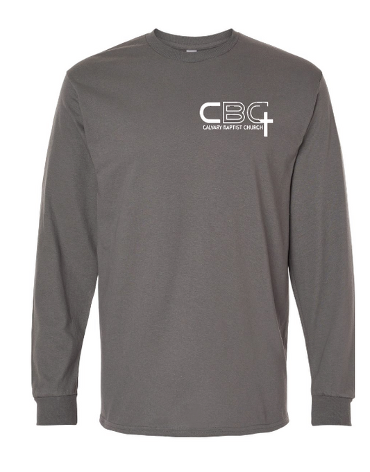 Calvary Baptist Church Gildan L/S T-shirt (charcoal)