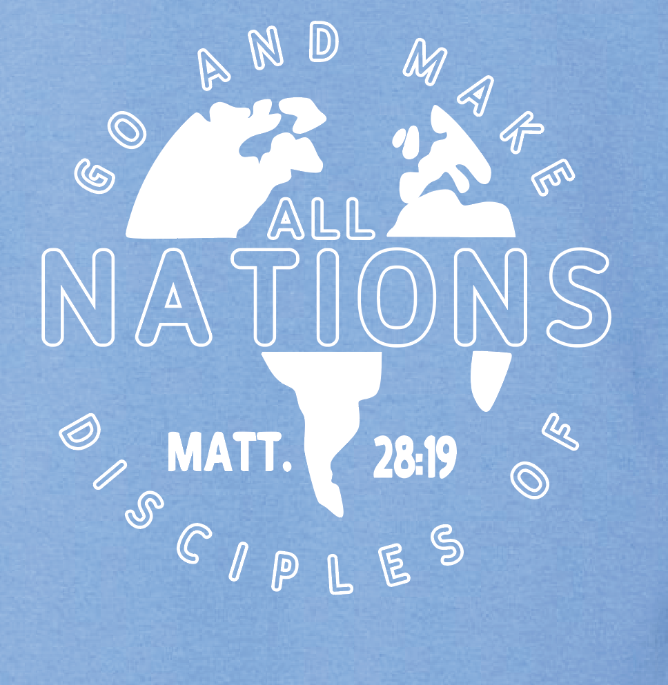 Calvary Baptist Church Gildan L/S T-shirt (carolina blue)