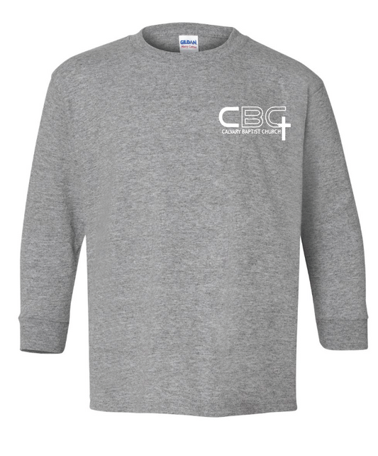 Calvary Baptist Church Gildan L/S T-shirt (heather)(youth only)