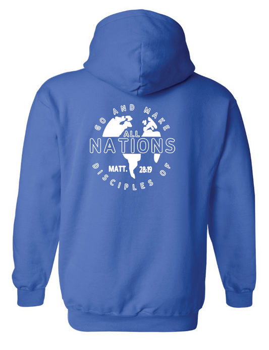 Calvary Baptist Church Gildan Hooded Sweatshirt (royal)