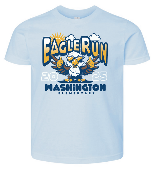 Washington Eagles "Eagle Run" Design S/S T-shirt
