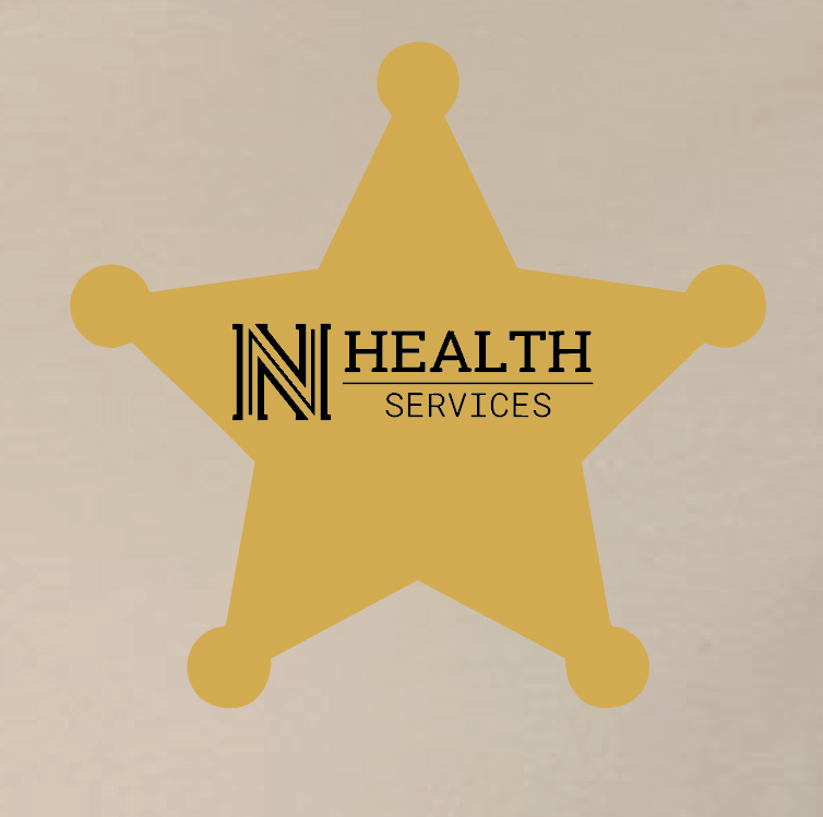 NPS Health Services "Western" Design Unisex S/S T-shirt (tan)