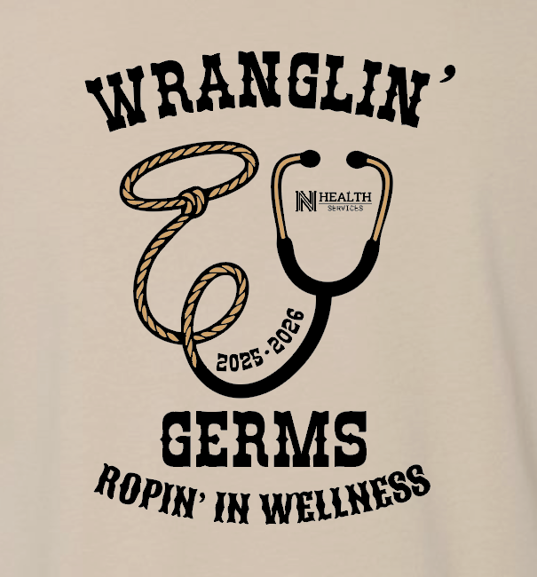 NPS Health Services "Western" Design Unisex S/S T-shirt (tan)