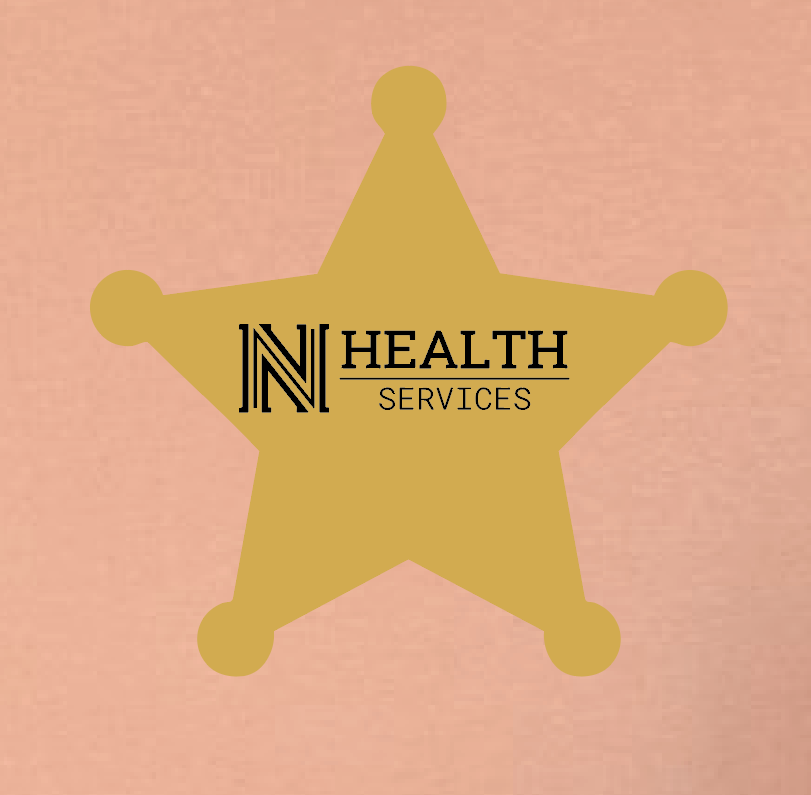 NPS Health Services "Western" Design Unisex S/S T-shirt (terracotta)