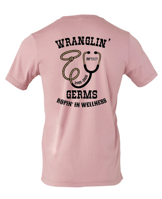 NPS Health Services "Western" Design Unisex S/S T-shirt (orchid)