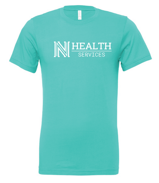 NPS Health Services "Logo" Design Unisex S/S T-shirt (teal)