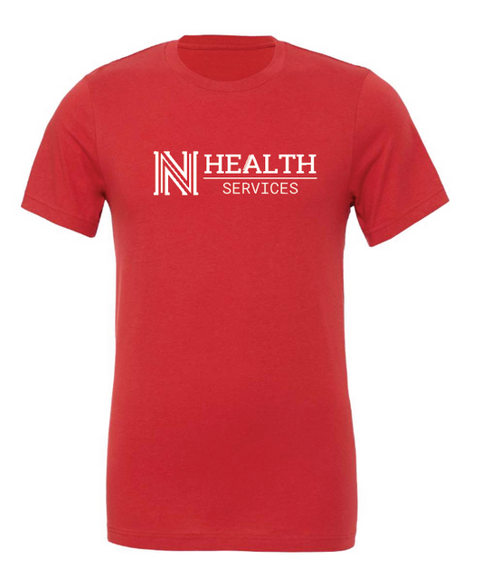 NPS Health Services "Logo" Design Unisex S/S T-shirt (red)