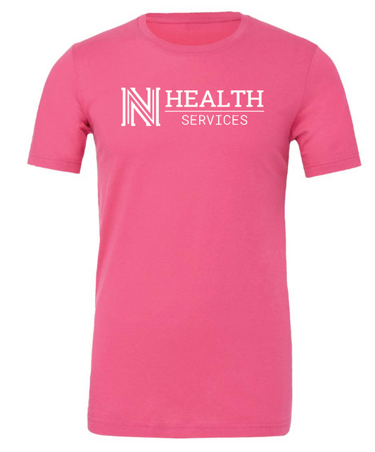 NPS Health Services "Logo" Design Unisex S/S T-shirt (berry)