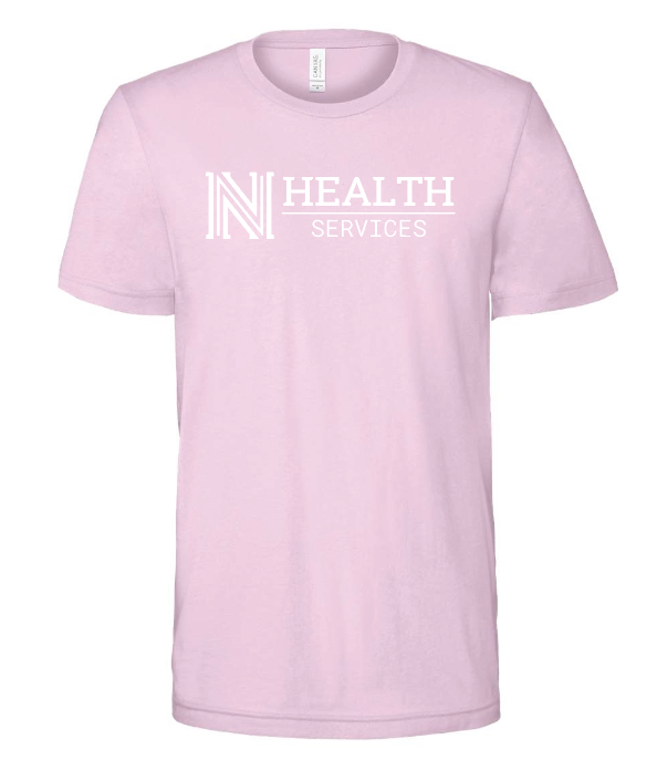 NPS Health Services "Logo" Design Unisex S/S T-shirt (lilac)