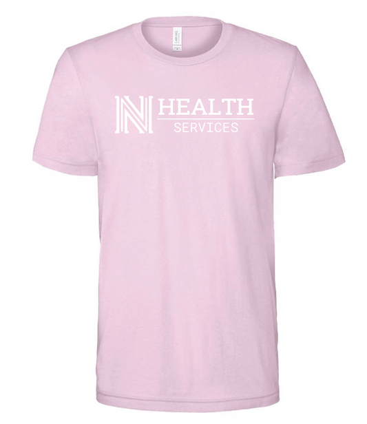 NPS Health Services "Logo" Design Unisex S/S T-shirt (lilac)