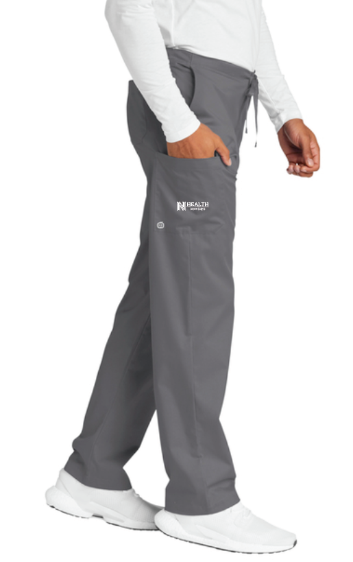 NPS Health Services "Logo" Design Unisex WorkFlex Cargo Pant (pewter)