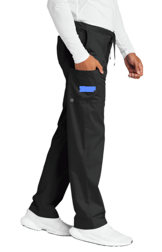 NPS Health Services "Logo" Design Unisex WorkFlex Cargo Pant (black)