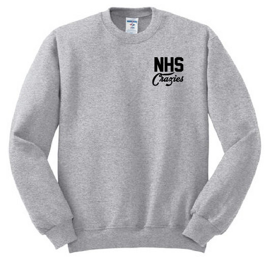 NHS Tennis "NHS Crazies" Design Crewneck Sweatshirt