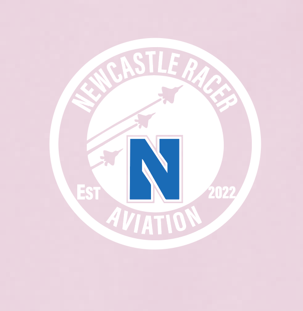 Newcastle Aviation Crewneck Sweatshirt (lt pink)