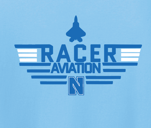 Newcastle Aviation Crewneck Sweatshirt (lt blue)