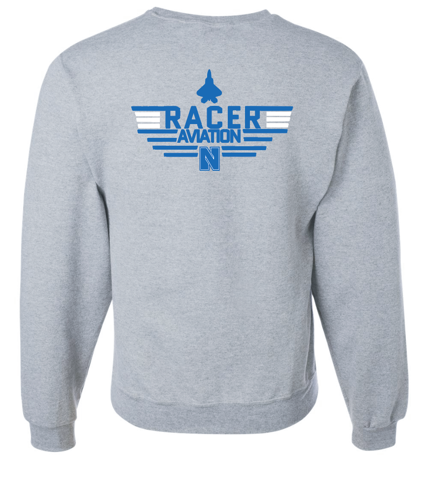 Newcastle Aviation Crewneck Sweatshirt (heather)