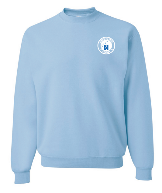 Newcastle Aviation Crewneck Sweatshirt (lt blue)