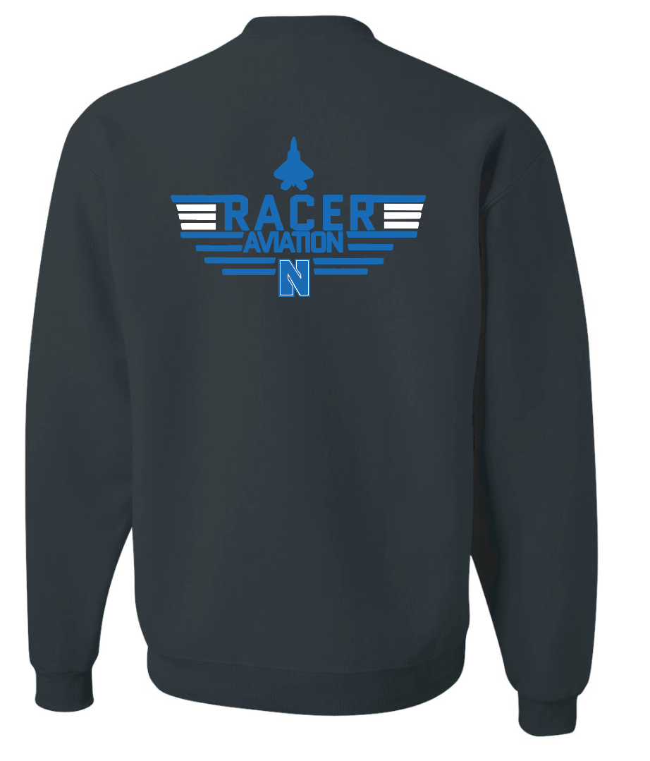 Newcastle Aviation Crewneck Sweatshirt (black)