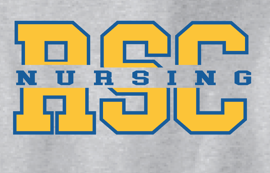 Rose State Nursing "RSC" Design Crewneck Sweatshirt (heather)