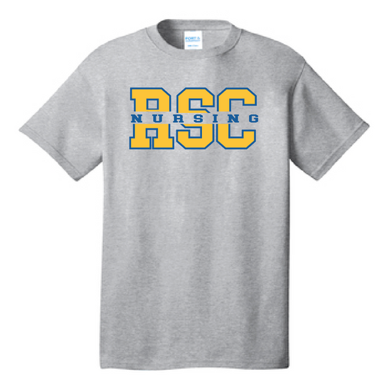 Rose State Nursing "RSC" Design S/S T-shirt (heather)