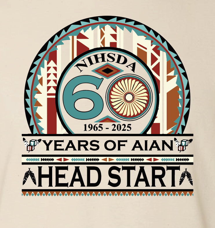 NIHSDA "60 Years" Design Hooded Sweatshirt (natural)