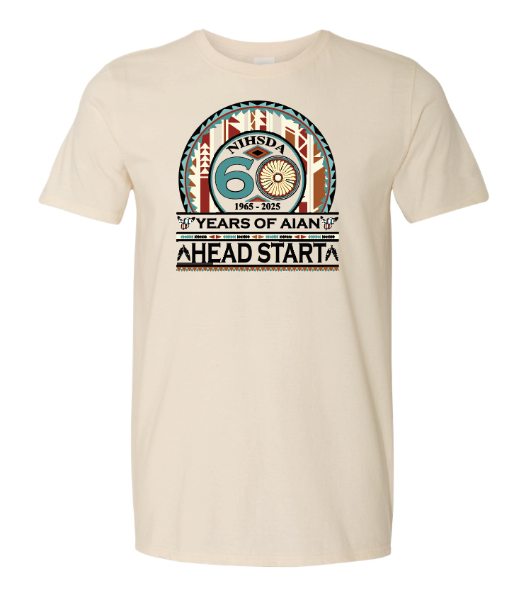 NIHSDA "60 Years" Design S/S T-shirt (natural)