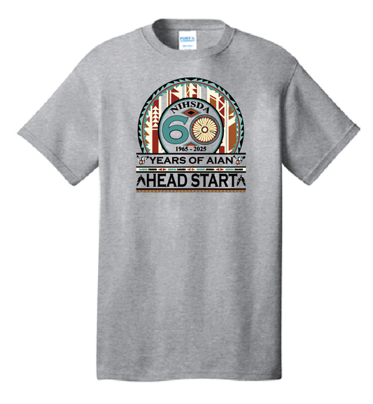 NIHSDA "60 Years" Design S/S T-shirt (heather)