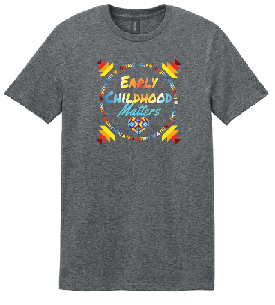 NIHSDA "Early Childhood Matters" Design S/S T-shirt (heather)