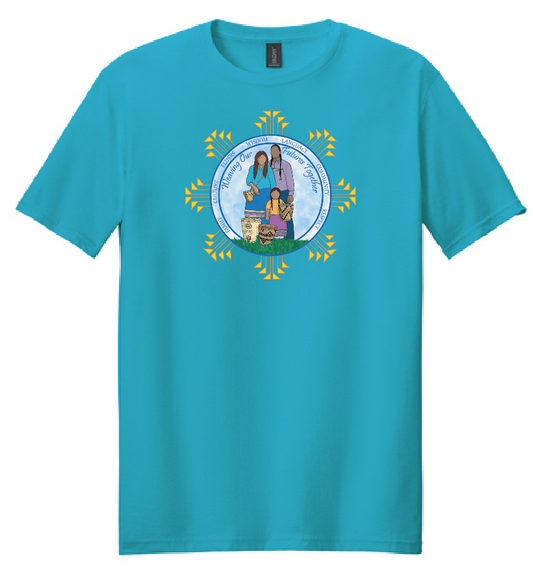 NIHSDA "Weaving Our Futures" Design S/S T-shirt (blue)