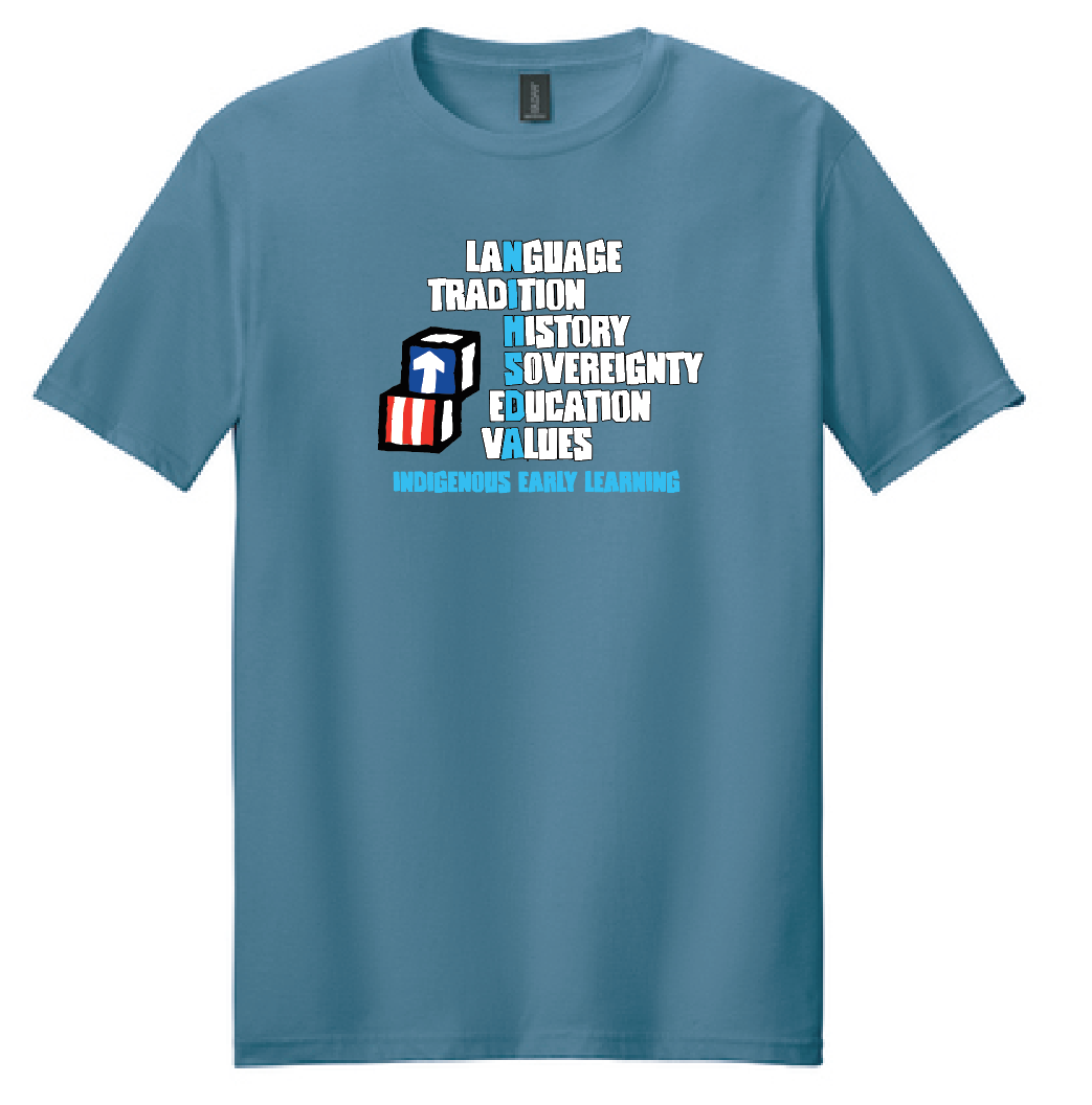 NIHSDA "NIHSDA" Design S/S T-shirt (blue)