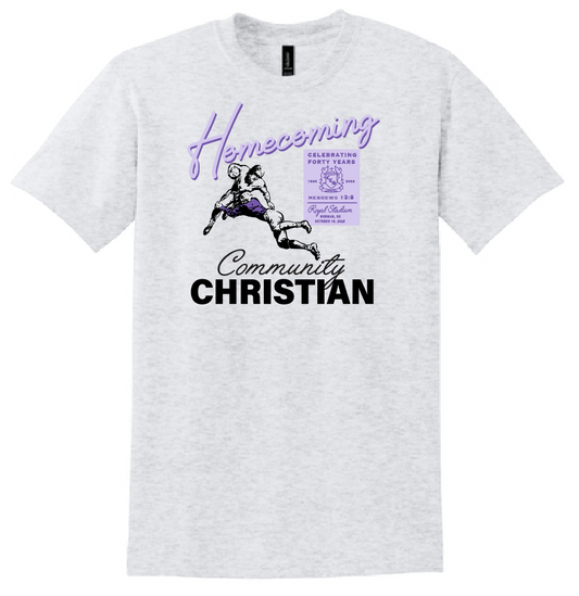 CCS HOCO "Program Cover" Design S/S T-shirt