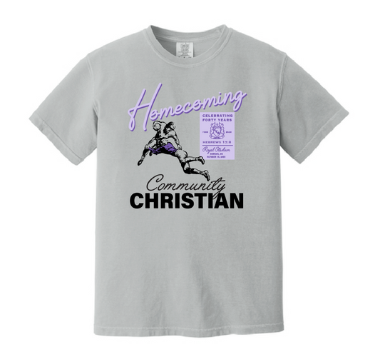 CCS HOCO "Program Cover" Design Comfort Colors S/S T-shirt
