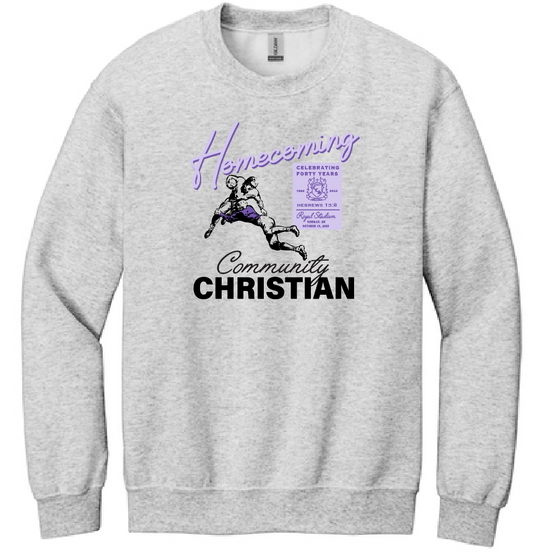 CCS HOCO "Program Cover" Design Crewneck Sweatshirt