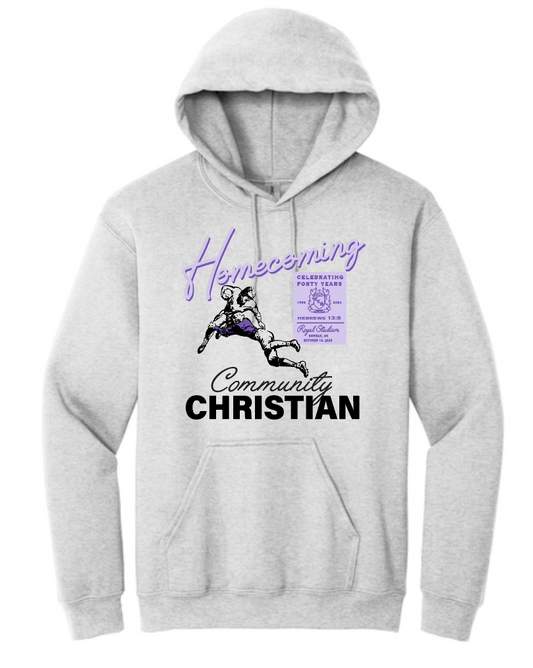 CCS HOCO "Program Cover" Design Hooded Sweatshirt