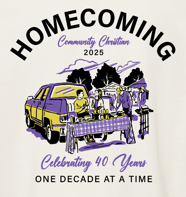 CCS HOCO "Tailgate" Design Hooded Sweatshirt