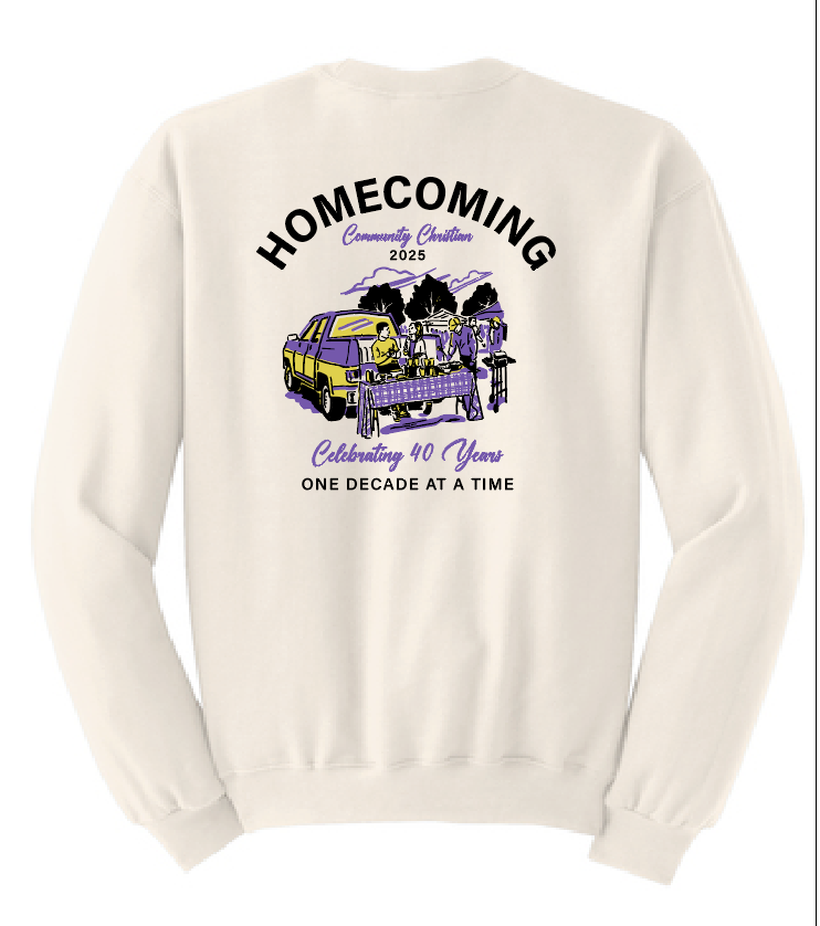 CCS HOCO "Tailgate" Design Crewneck Sweatshirt