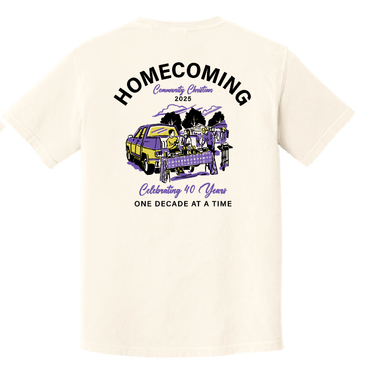 CCS HOCO "Tailgate" Design Comfort Colors S/S T-shirt
