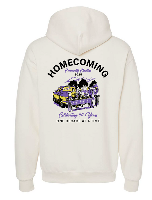 CCS HOCO "Tailgate" Design Hooded Sweatshirt