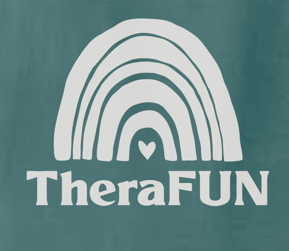 TheraFun "Logo" Design S/S Comfort Colors T-shirt (blue spruce)(1c)