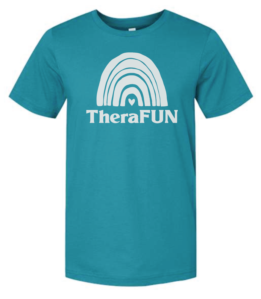 TheraFun "Logo" Design S/S T-shirt (marine)(1c)