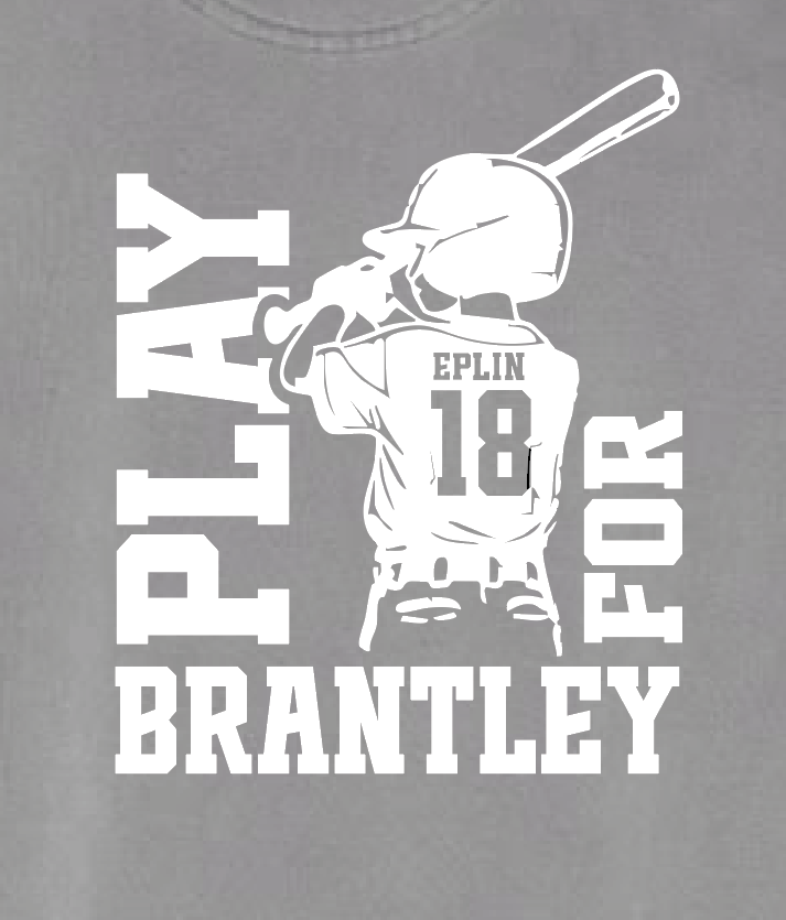 Team Brantley (Option 1) Comfort Colors Sweatshirt (grey)