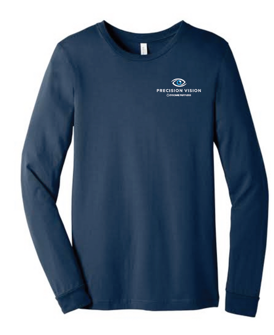 Precision Vision "Logo" Design L/S T-shirt (navy)