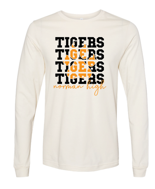 NHS PTA "Stack Claw" L/S T-Shirt