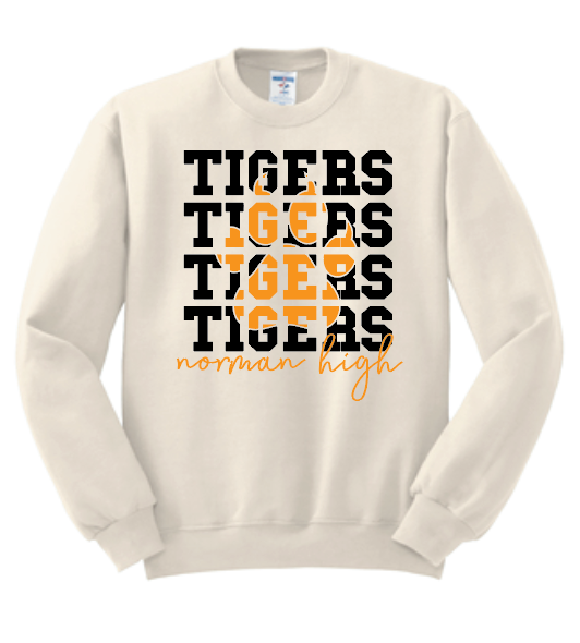 NHS PTA "Stack Claw" Crewneck Sweatshirt