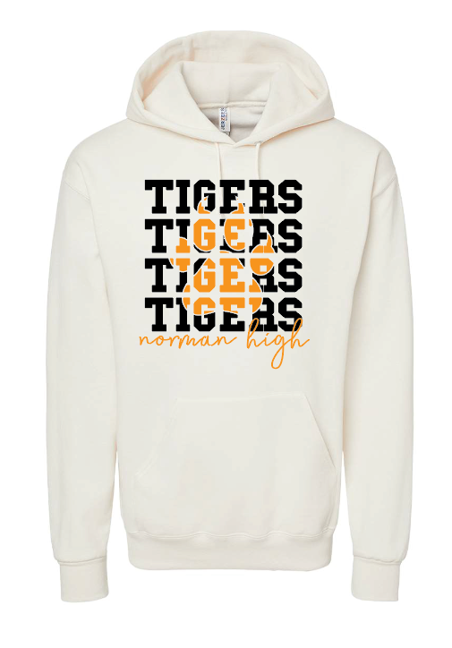 NHS PTA "Stack Claw" Hooded Sweatshirt