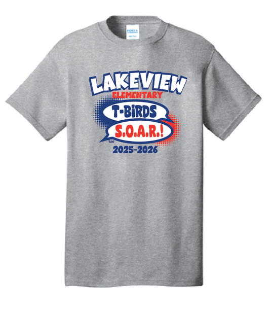 Lakeview "S.O.A.R." Design S/S T-shirt (heather)