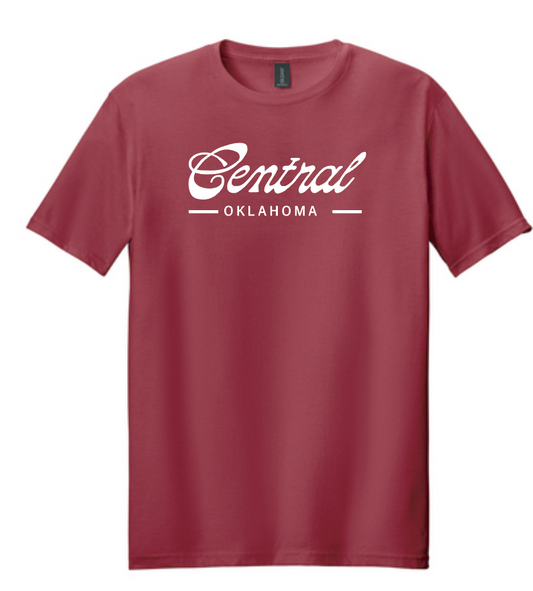 COCMHC "Central Oklahoma" S/S T-shirt (cardinal)