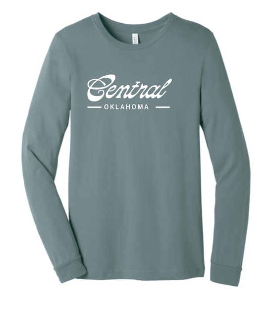 COCMHC "Central Oklahoma" L/S T-shirt (blue storm)